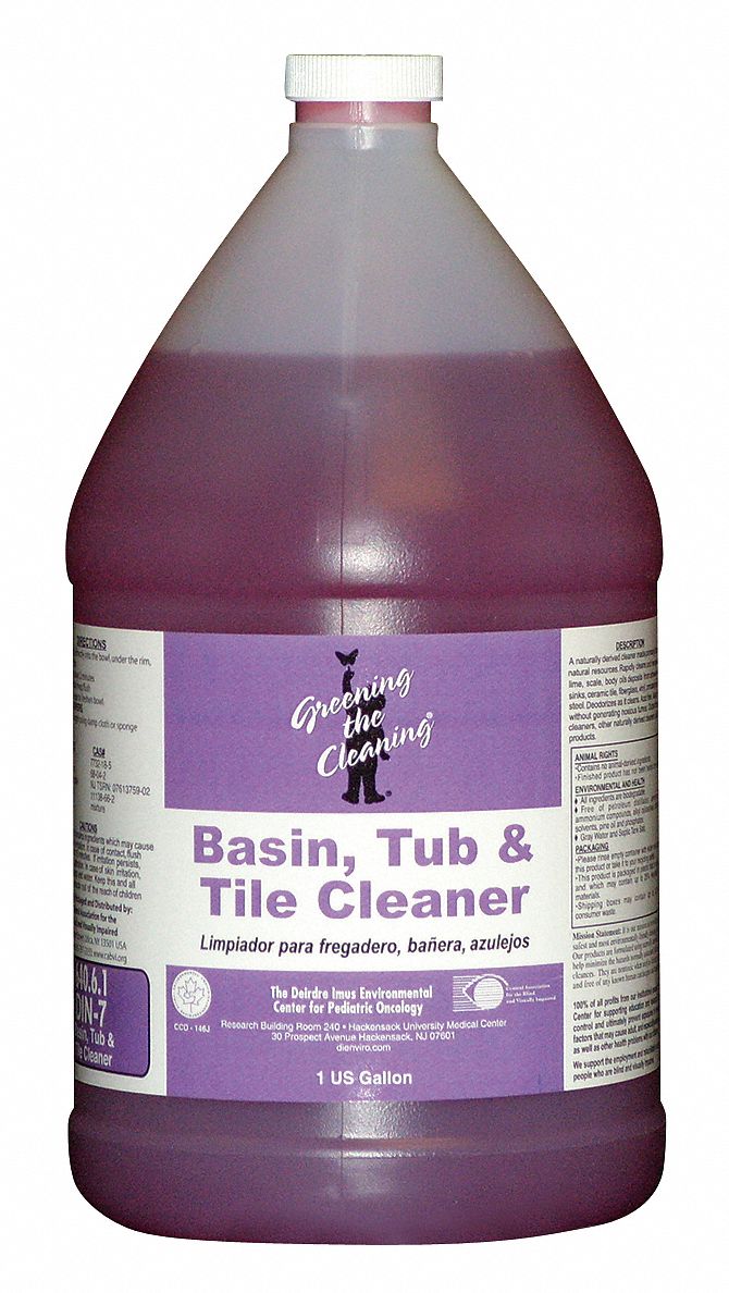 Bathroom Cleaner, Violet, PK 4