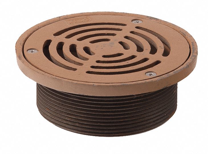 Floor Drain Strainer, 4In NPSM, 5.75In Dia