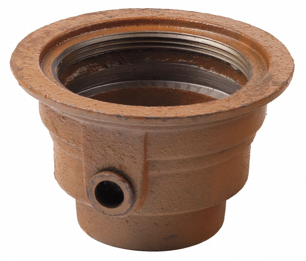 Floor Drain Body, 2In Pipe, 6-1/2In Dia
