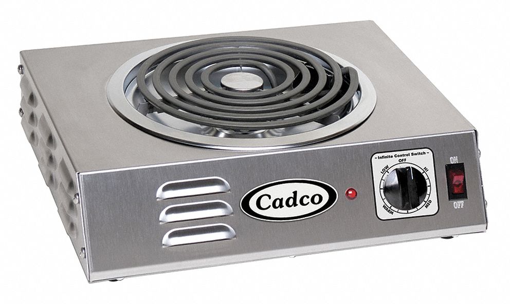 Hot Plate, Single, Hi-Power, Tubular