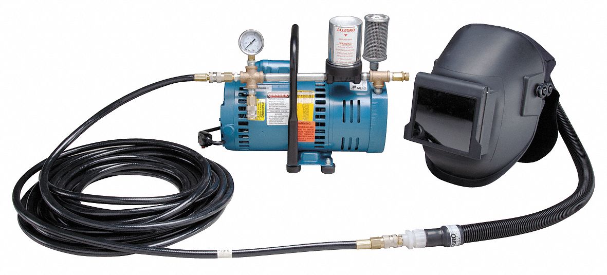 Supplied Air Pump Package, 2 Ppl, 1-1/2 HP