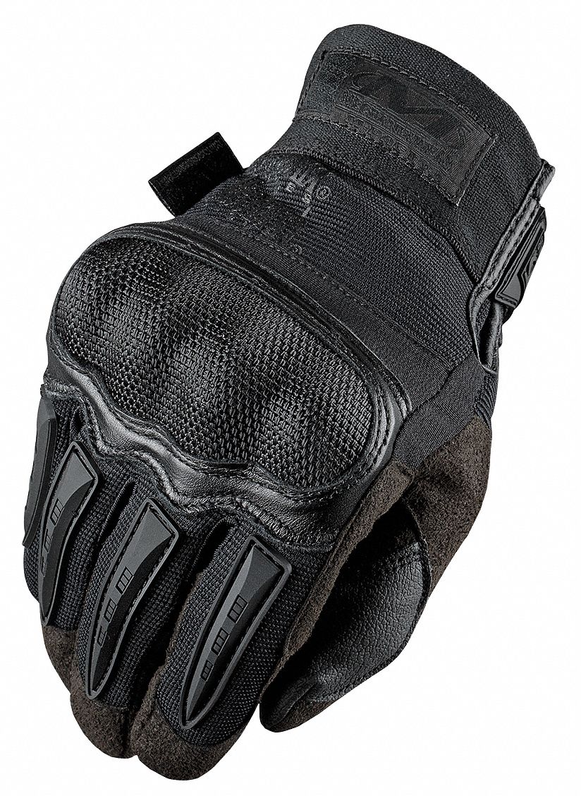 Tactical Glove, 2XL, Black, PR
