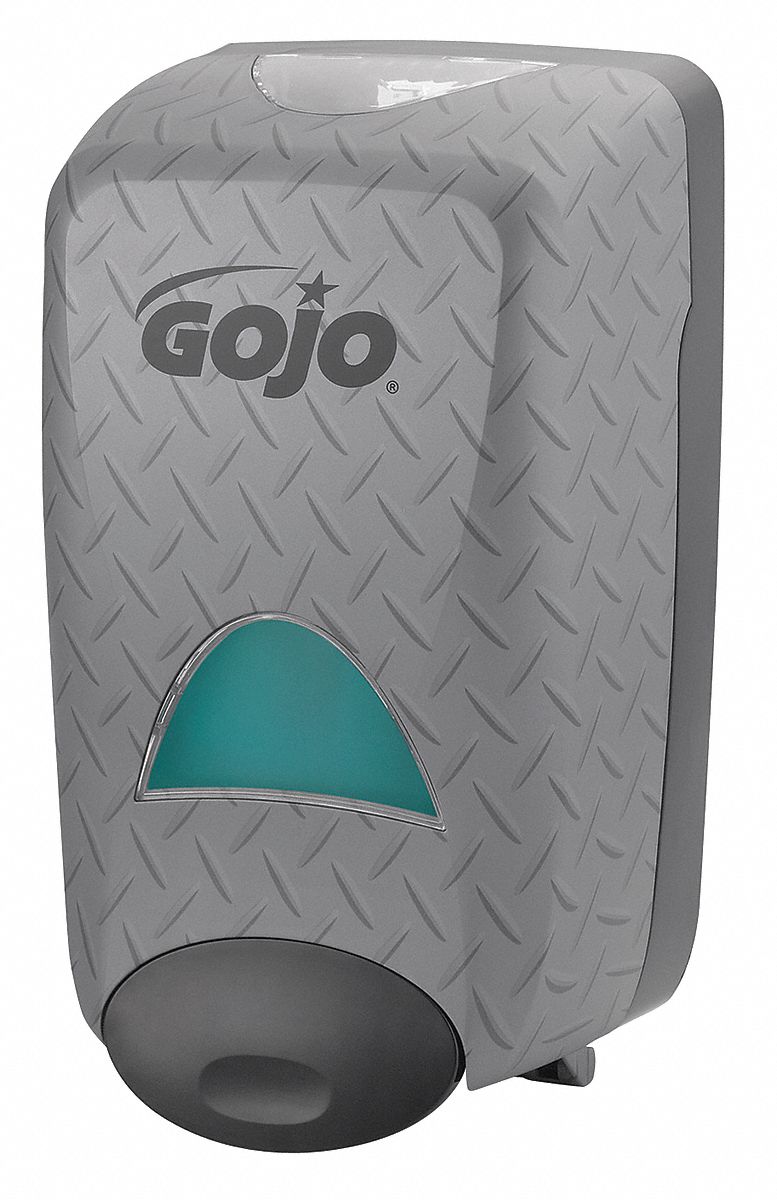 Manual Soap Dispenser, Diamond Plated