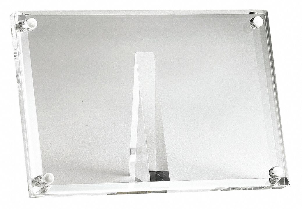 Card Holder, Rectangle, 4x1-1/4x2-1/2