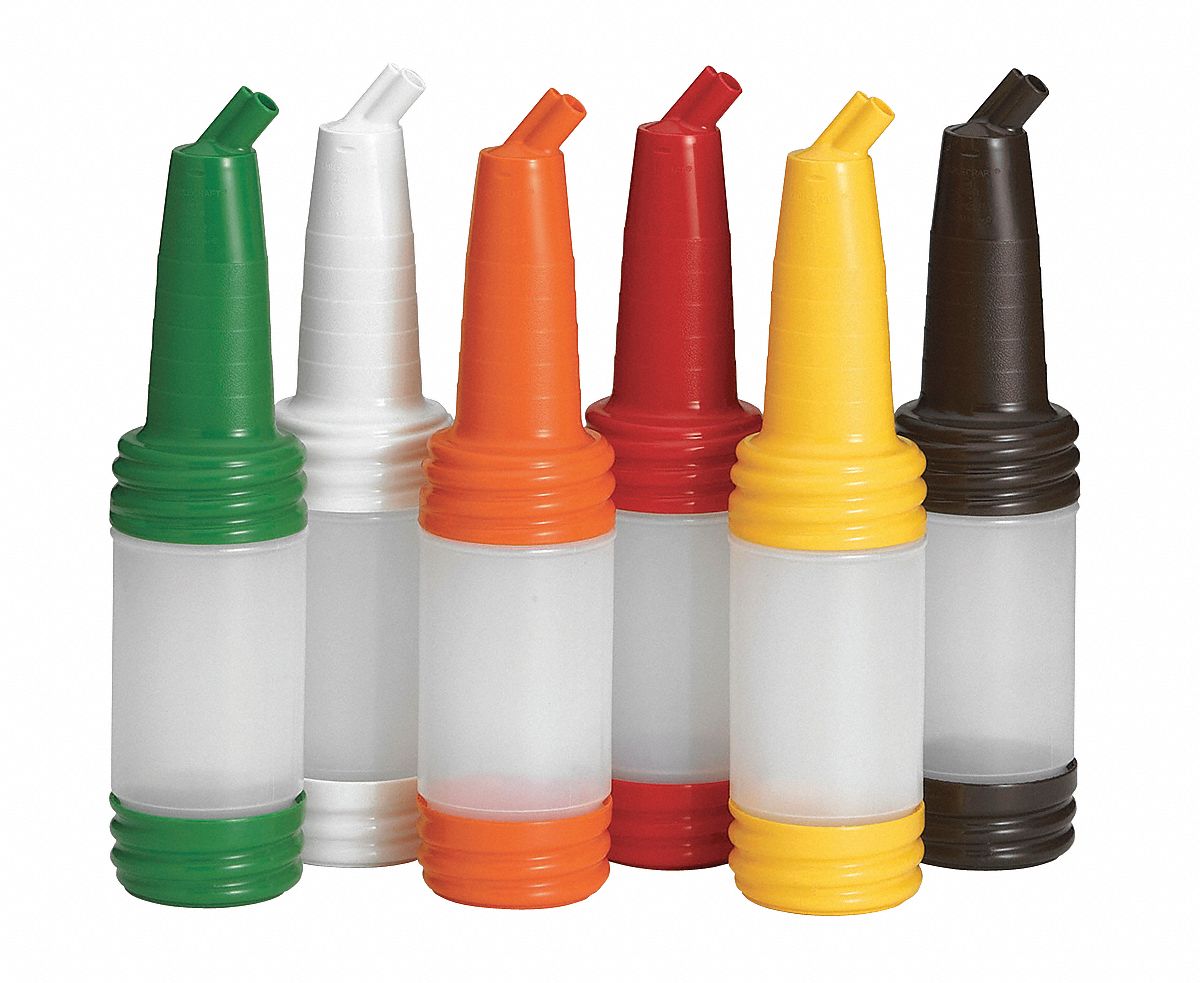 Pouring Set, Long Neck, Assorted, PK12