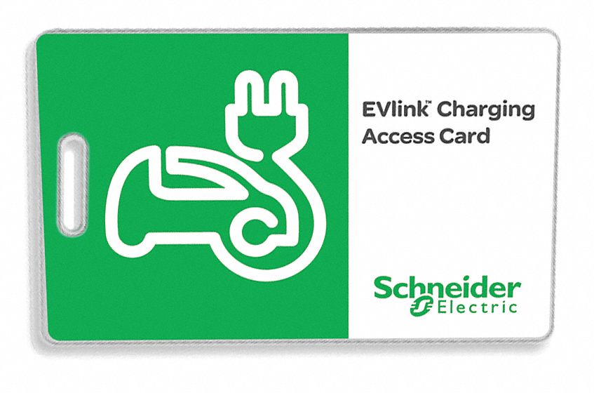 RFID Cards, For Schneider Elec, White, Pk10