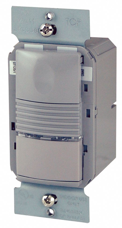 Occupancy Sensor, PIR, 800/1200W, Grey