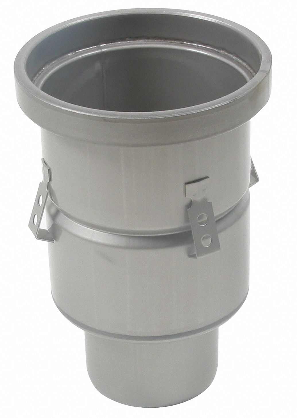 Floor Drain With 8 In Round Top, 4 In