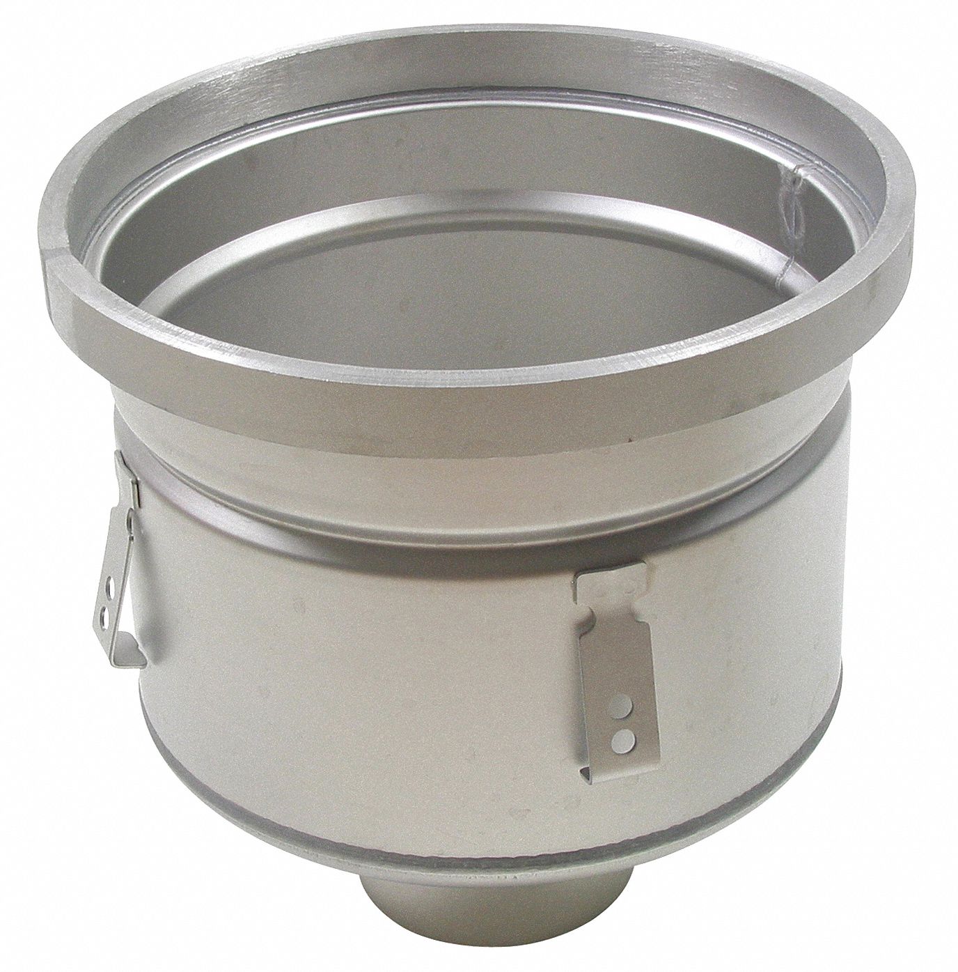Floor Drain With 12 In Round Top, 6 in