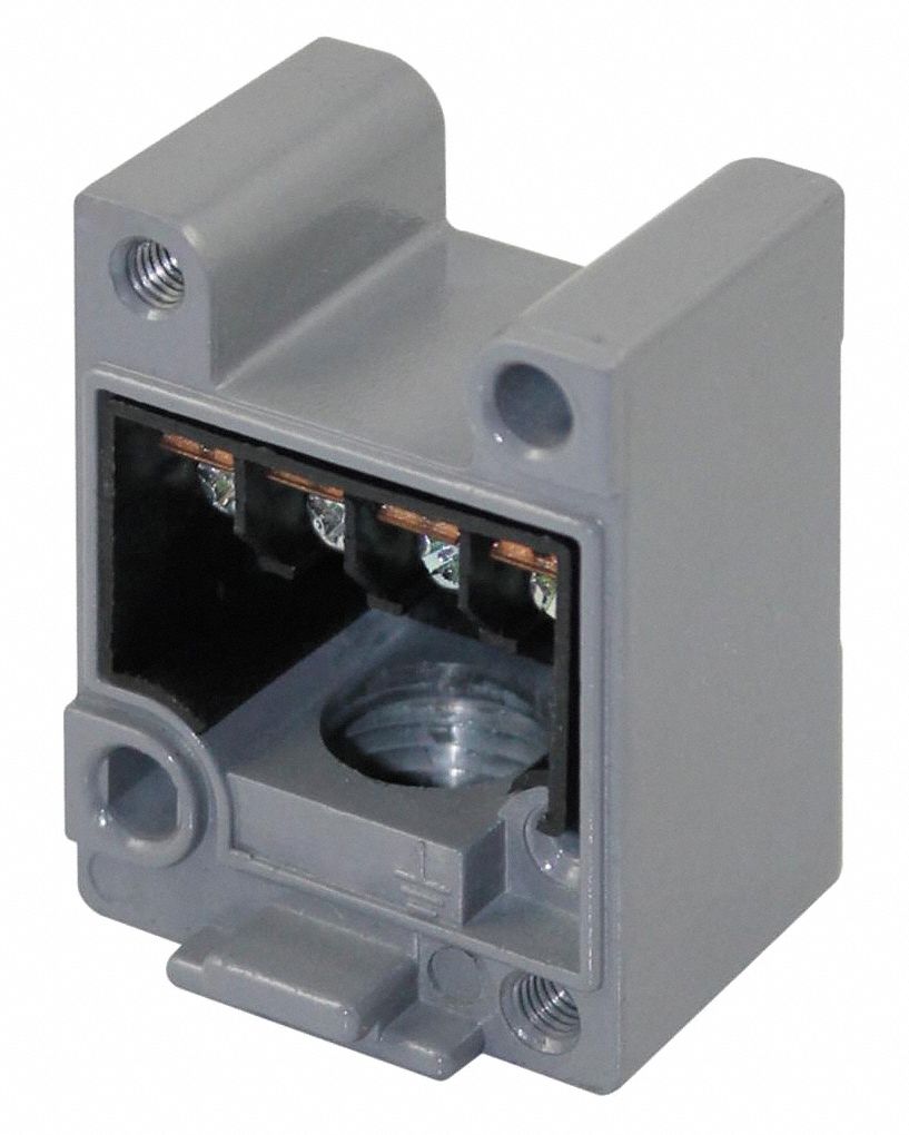 Limit Switch Receptacle, 1NO/1NC