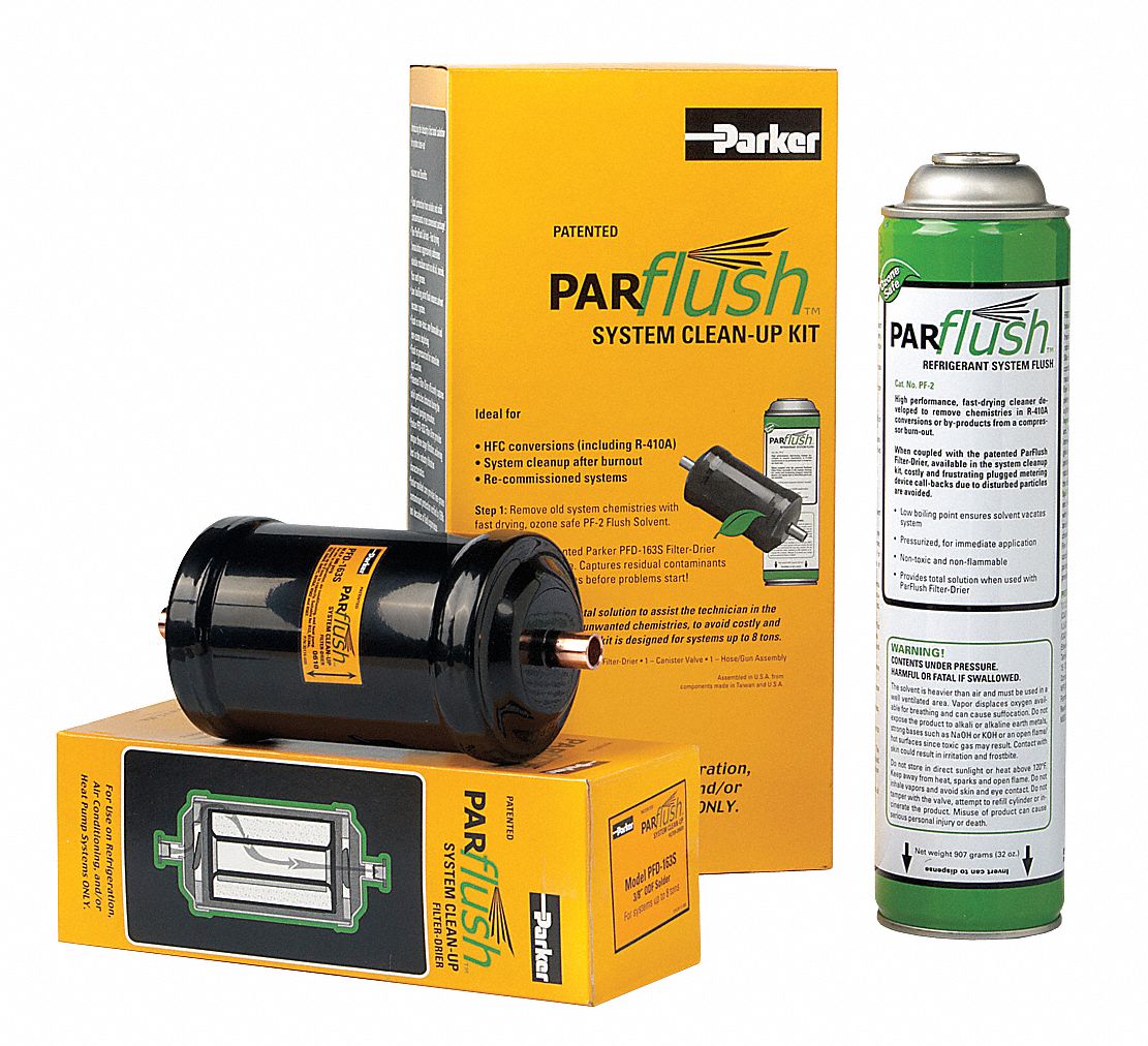 Refrigeration System Flush Kit, 2 Lb