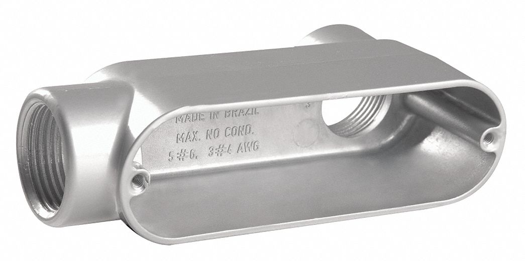 Conduit Body, Style LB, 1/2 In, Alum
