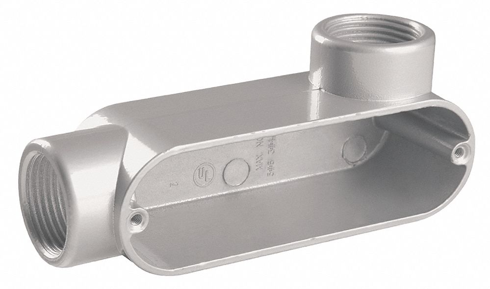 Conduit Body, Style LR, 1/2 In, Alum