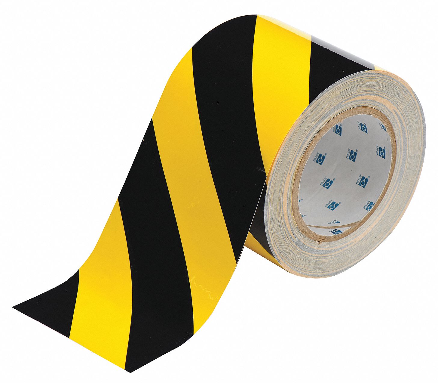 Floor Marking Tape, Roll, 4In W, 100 ft. L