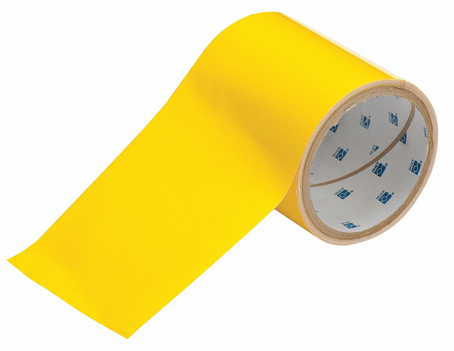 Floor Marking Tape, Roll, 4In W, 100 ft. L