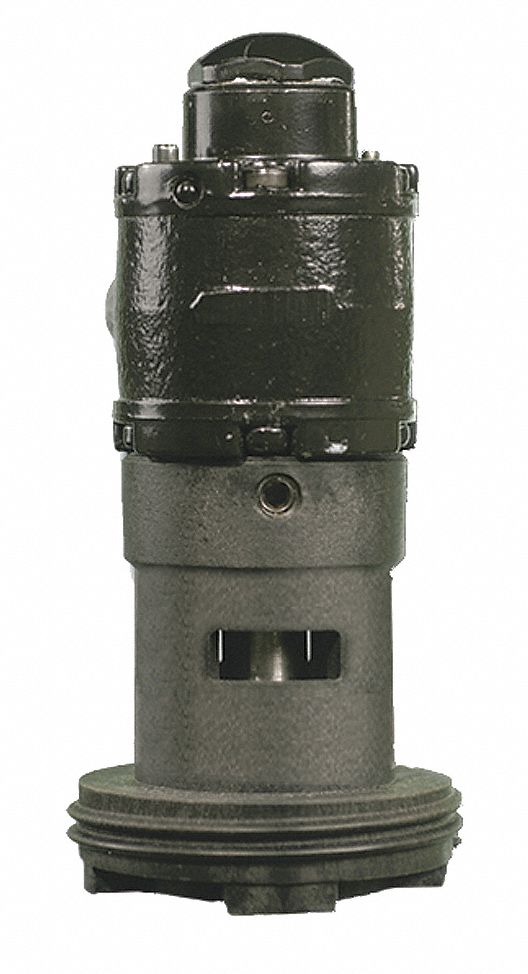 Drum Pump Motor, Air, 1/2 HP, For 11Z374