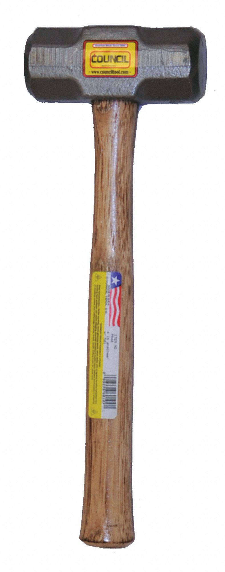 Drilling Hammer, 4 lbs., 10 In L