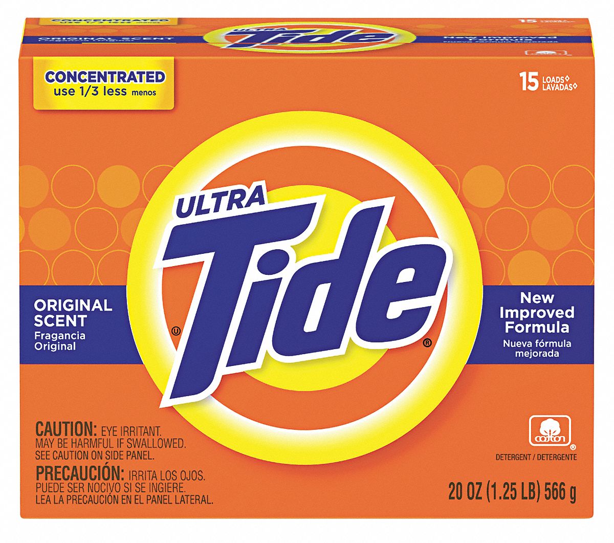Pwdr Laundry Dtrgnt, 20 oz, Frsh Scet, PK15