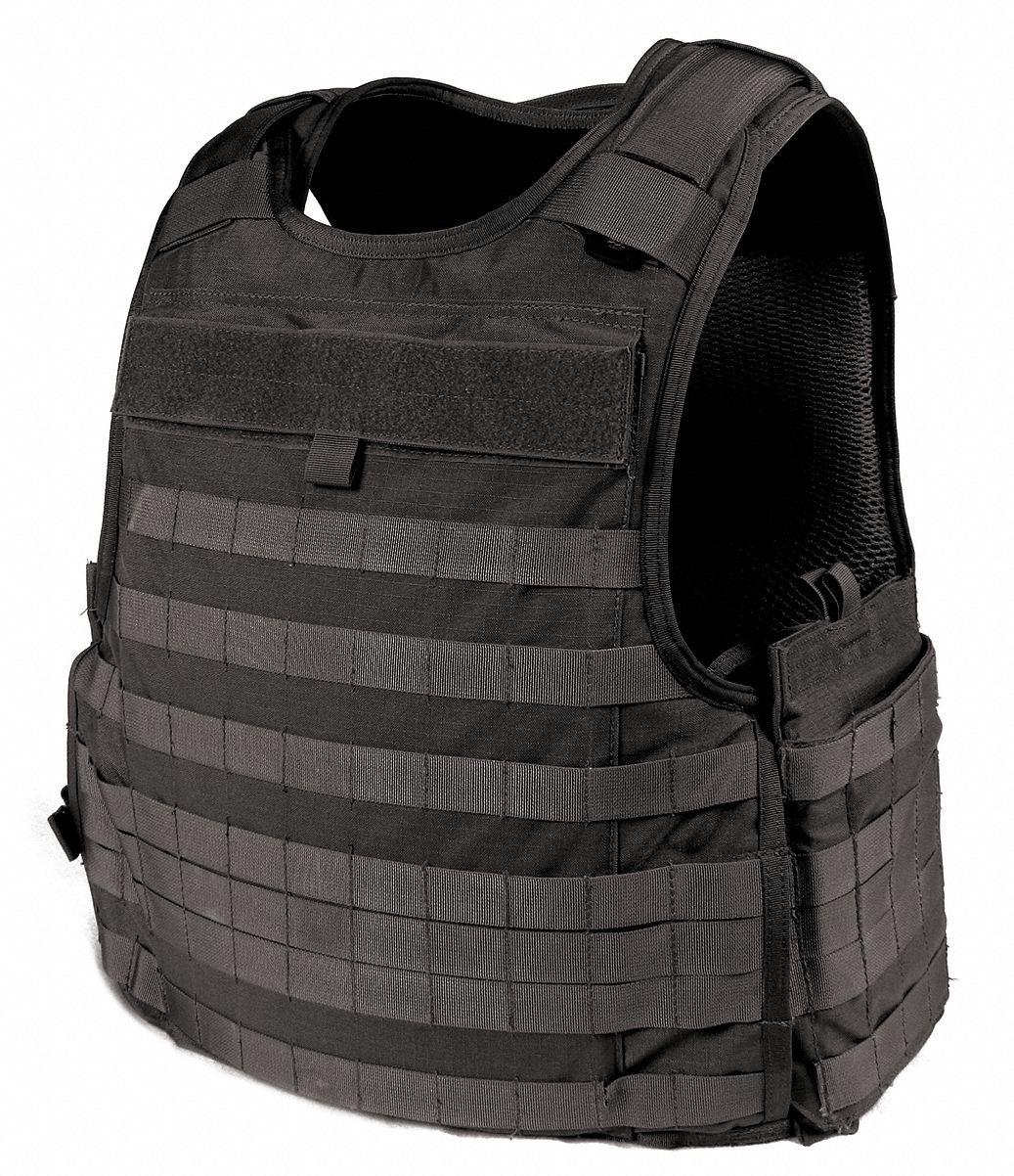 STRIKE Cutaway Armor, Black, M
