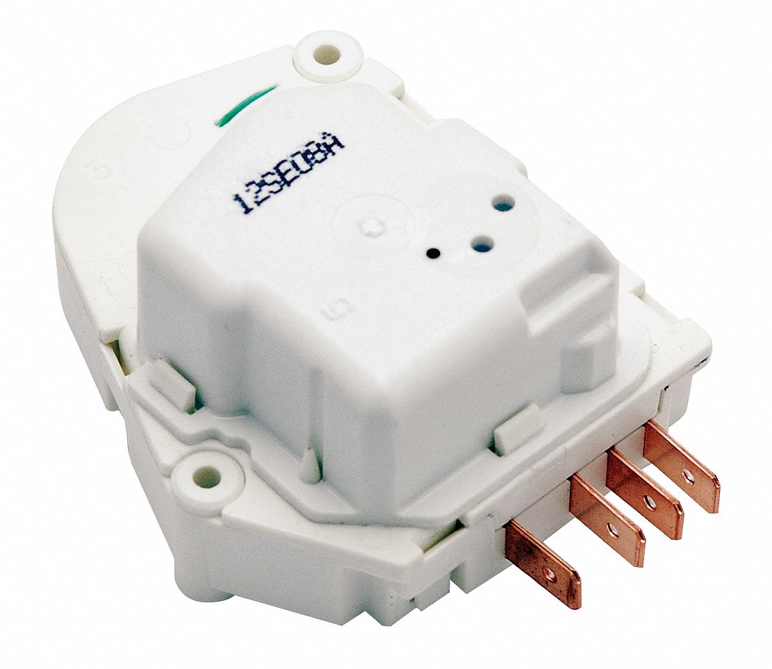 Defrost Timer, 120V, 6 Cycles, 21 Min
