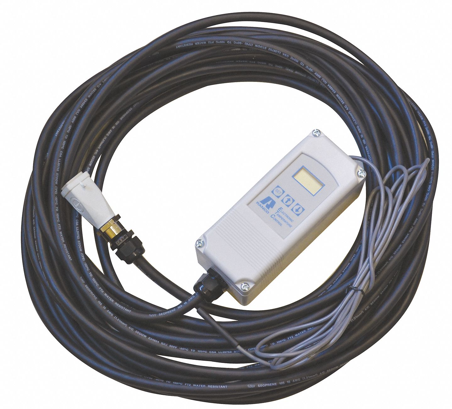 Digital Thermostat, 120AC, 50 ft. L