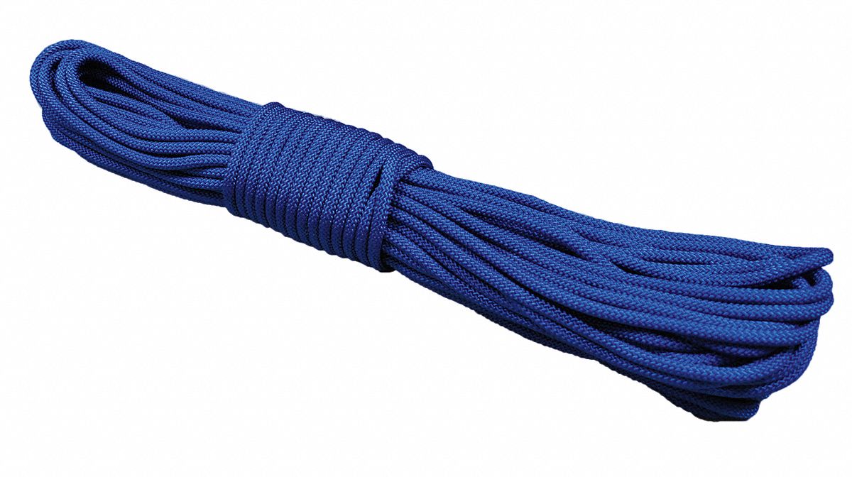 Rope, PPL, Braided, 3/8 In. dia., 50 ft. L