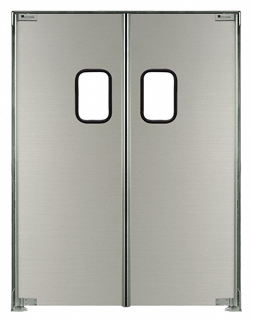 Door, Swinging, 7 Ft x 5 Ft, Aluminum, PR