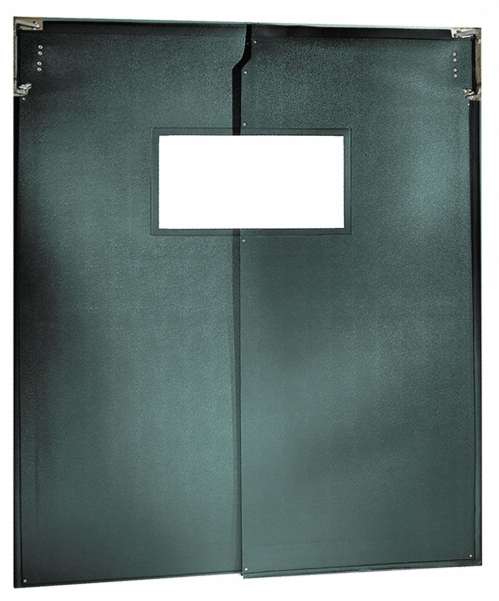 Door, Swinging, 7Ft x 6Ft, Forest Green, PR