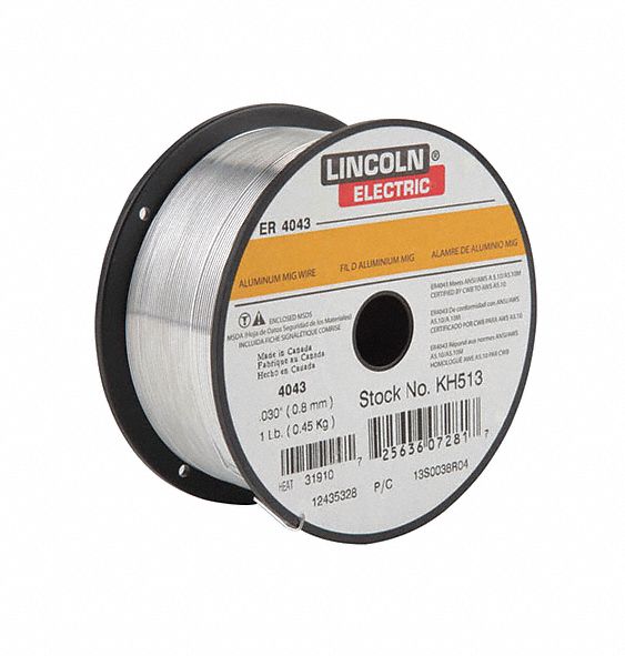 MIG Welding Wire, 4043, .030, Spool