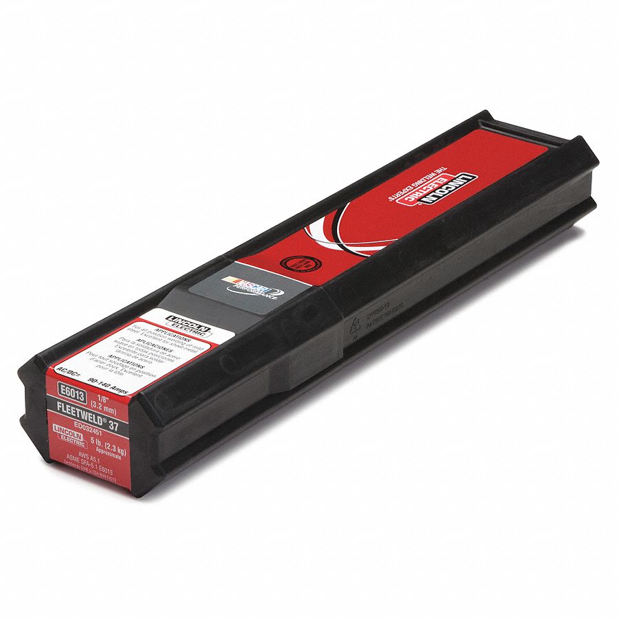Welding Rod, 6013, 1/8 In, 14 L, 5 lb.
