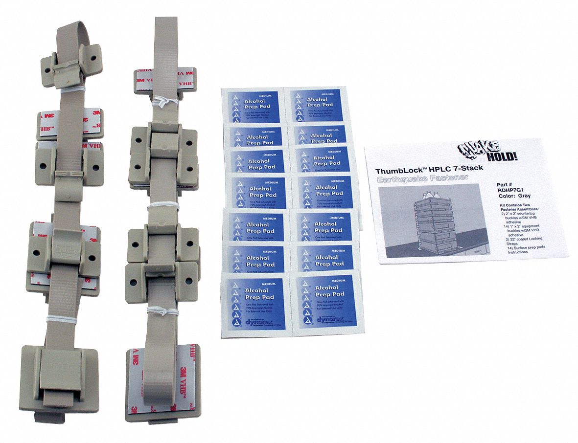 HPLC 7-Stack Fastener Kit, Gray