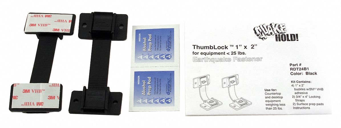 Equipment Fastener, 25 Lbs, Black