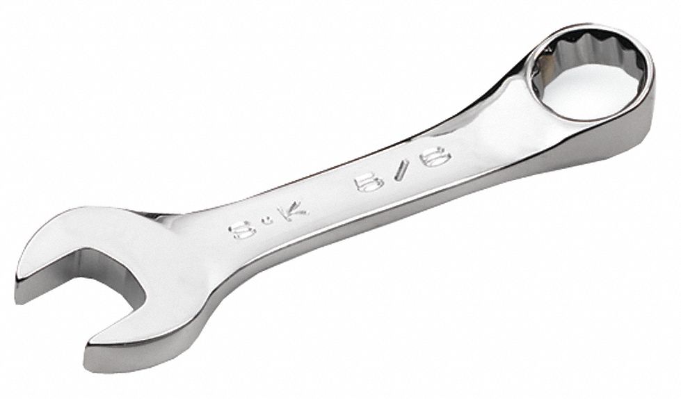 Combination Wrench, 10mm, 3-3/4In. OAL