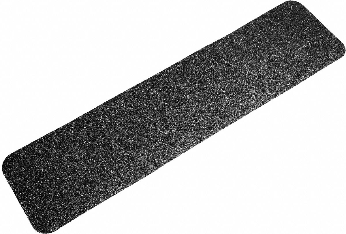 Antislip Tread, Black, 6 In x 2 ft., PK10