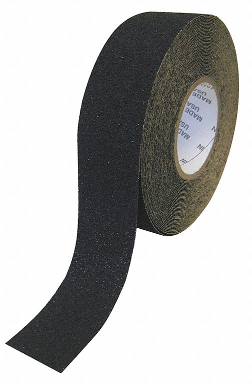 Antislip Tape, Black, 2 In x 30 ft.
