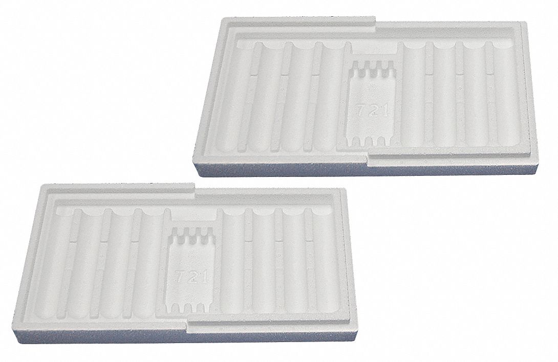 Test Tube Mailer, 5-43/64 In. W, PK 14