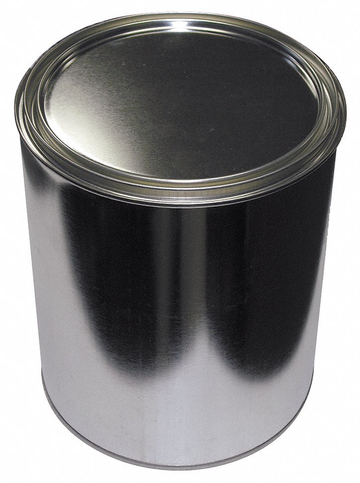 Paint Can, Unlined, Gallon, Silver