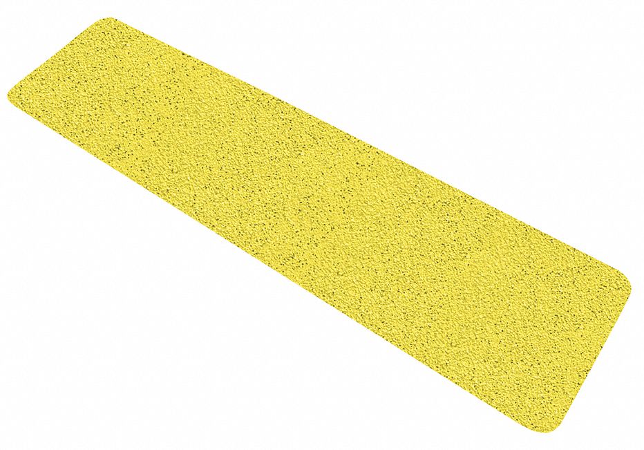 Antislip Tape, Yellow, 6 In x 2 ft., PK10