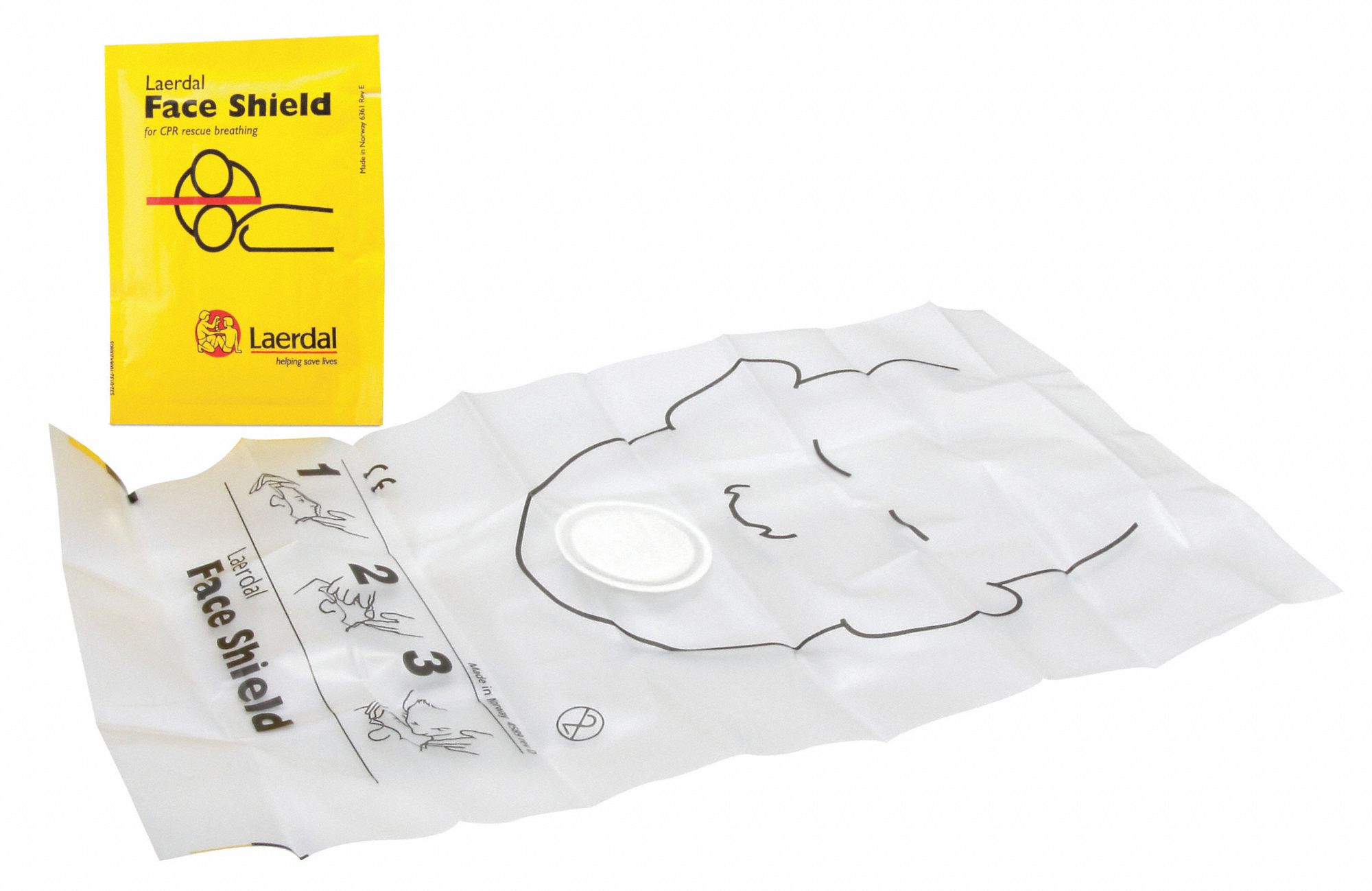 Laerdal Face Shield CPR Mask