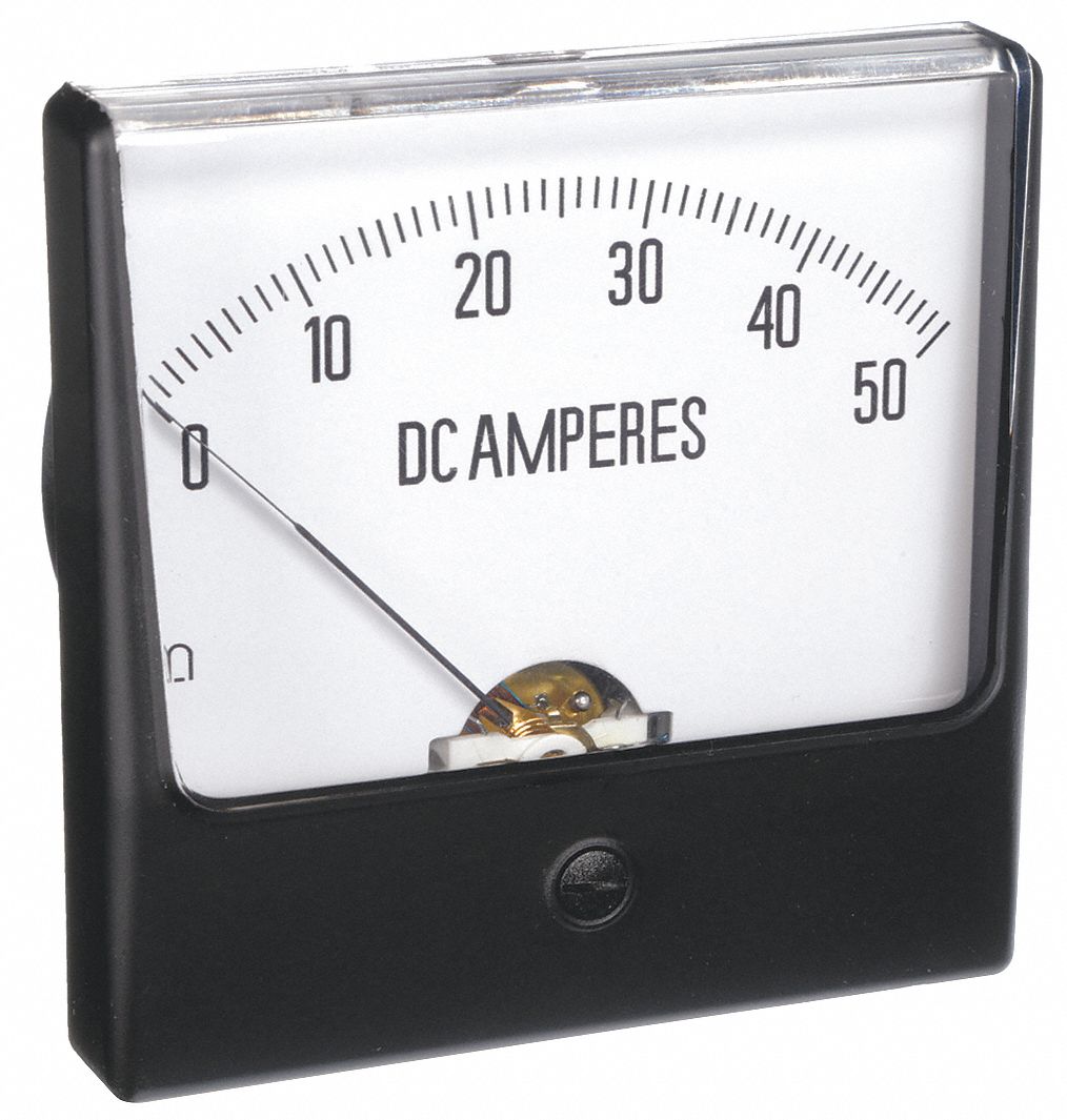 Analog Panel Meter, DC Voltage, 0-15 DC V