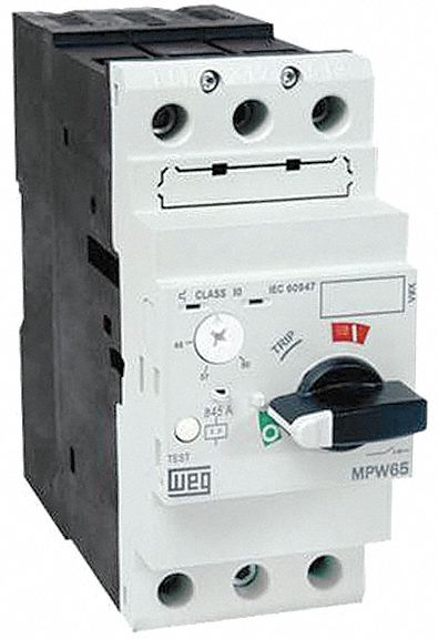 IEC Manual Starter, Rotary, 54mm, 50A