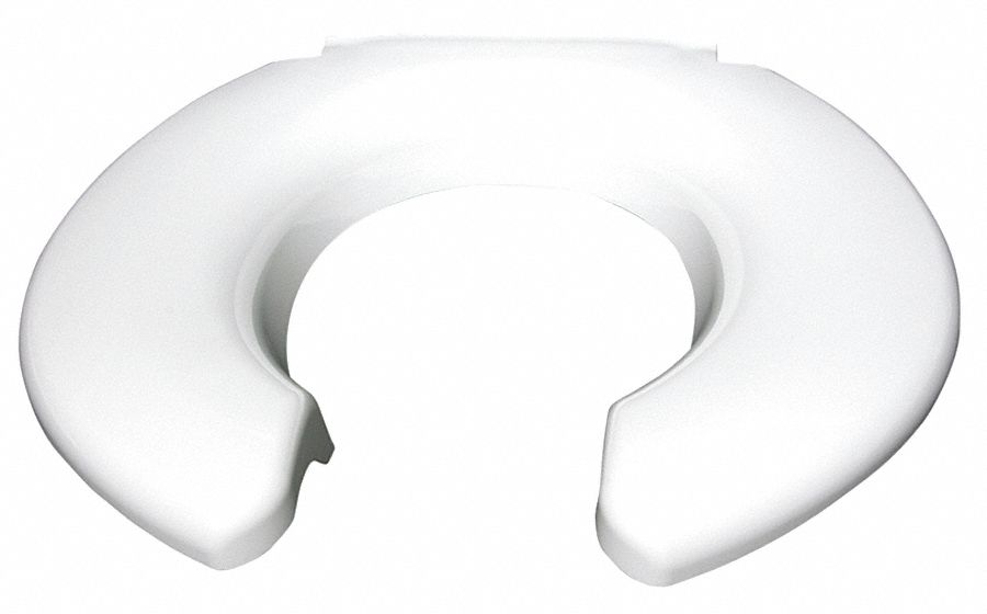 Toilet Seat, Oversized, Open, No Cover