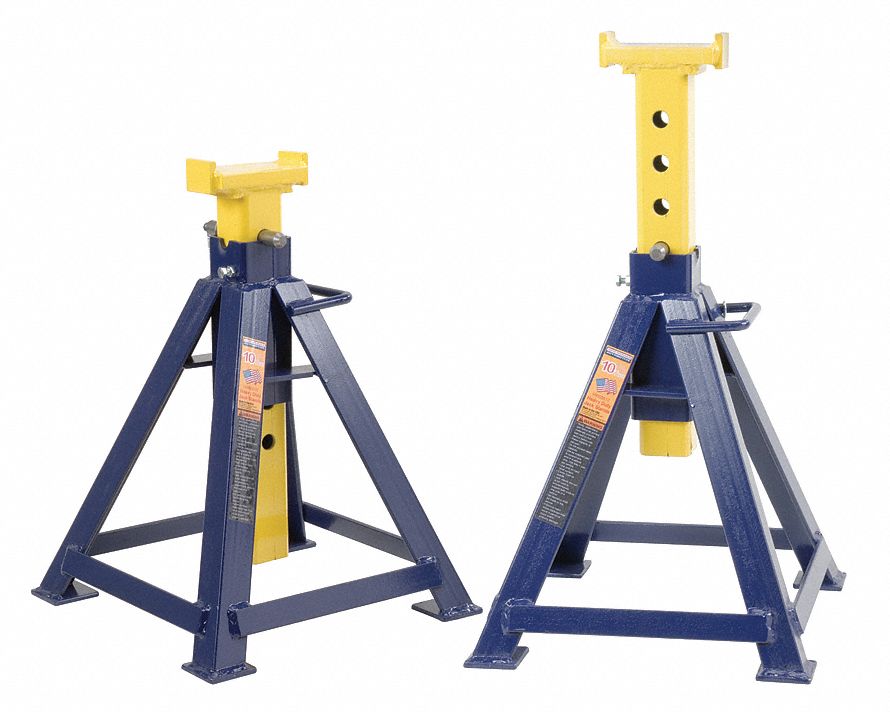 Short Vehicle Stand, 10 Tons