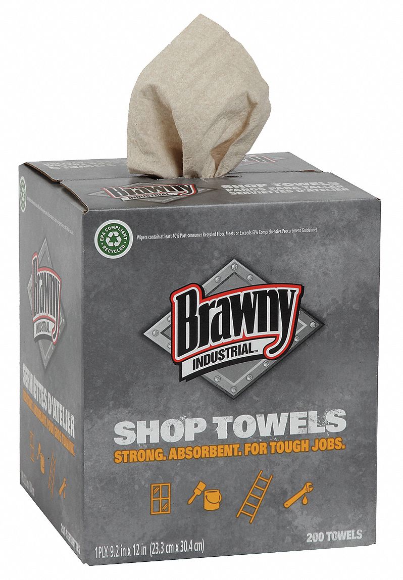 Dispsbl Wipes, 9-1/1 In x 12 In, 200 Wipes