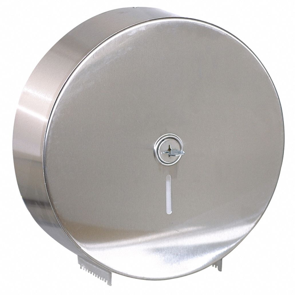 Single Roll Tissue Dispenser, 9 In Roll