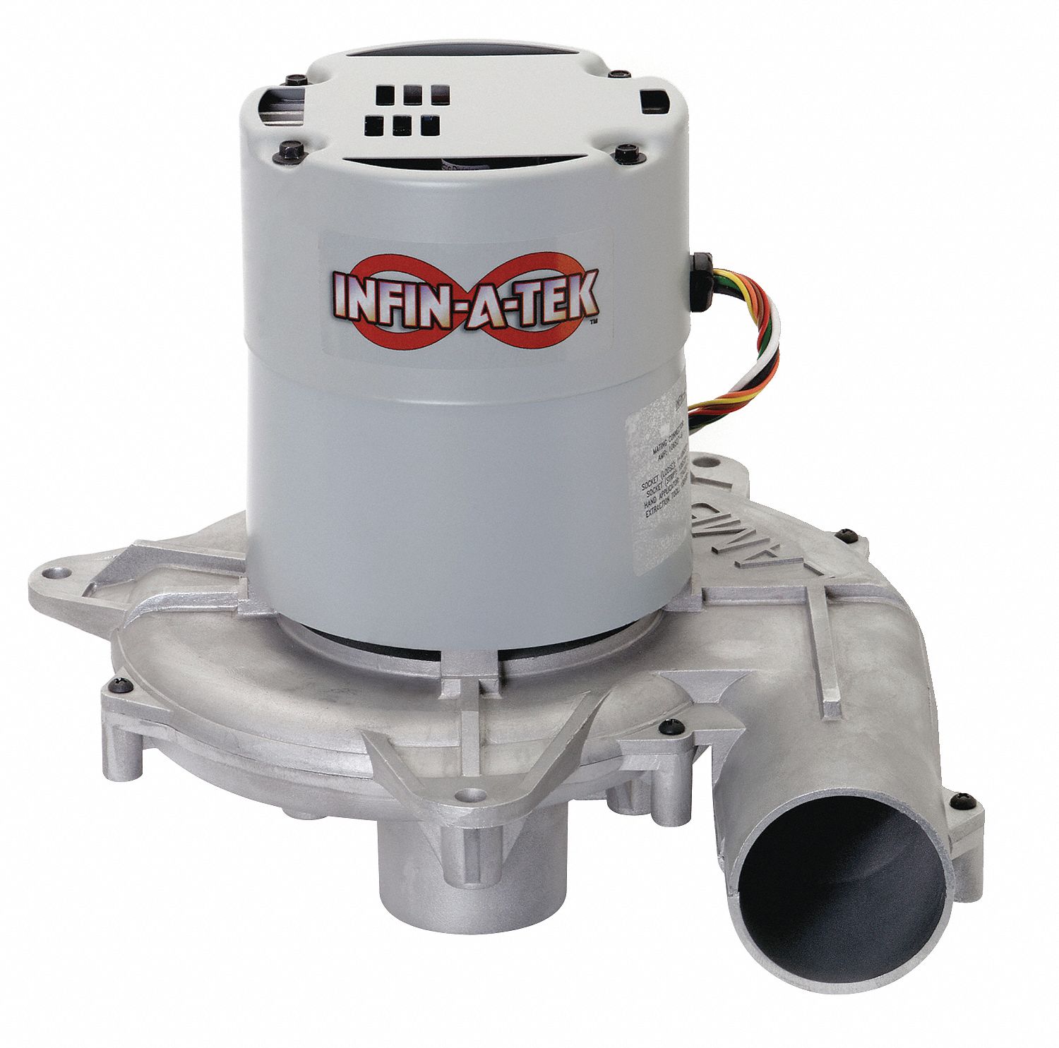 DC Blower, Tangential, 9 In, 300 CFM, 230V