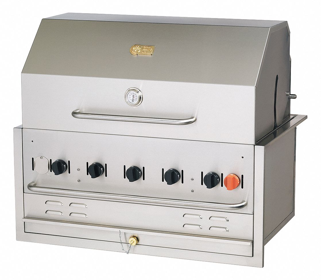 Built-In Grill, Natural Gas, 5 Burners
