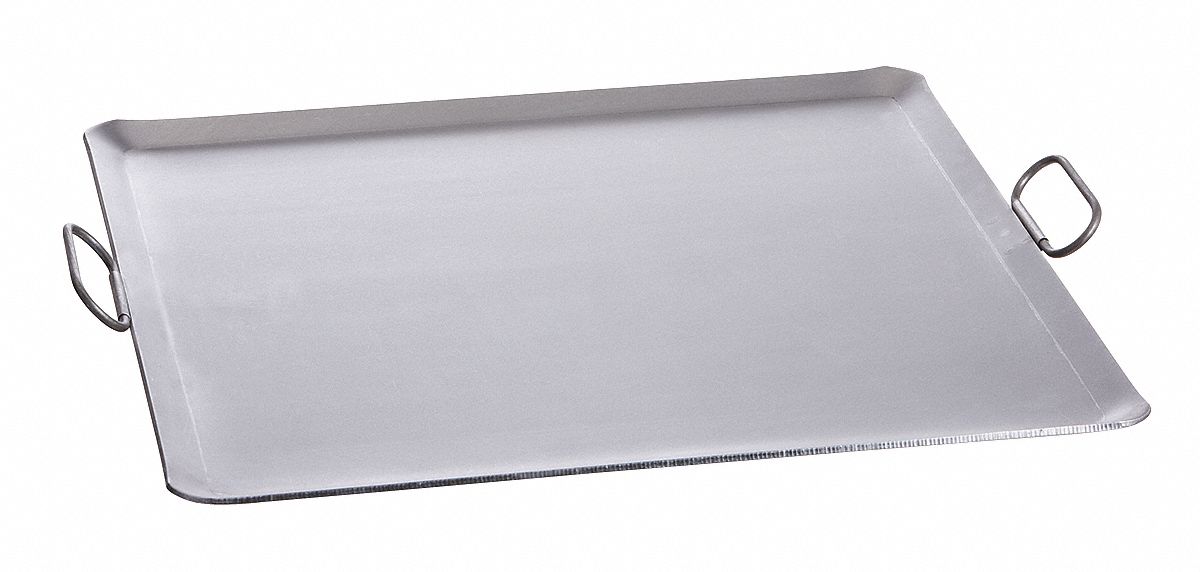 Range Griddle, 4 Burners, 1x23x23 In