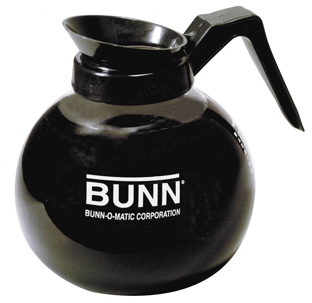 Pourover Decanter, Black, 64 oz