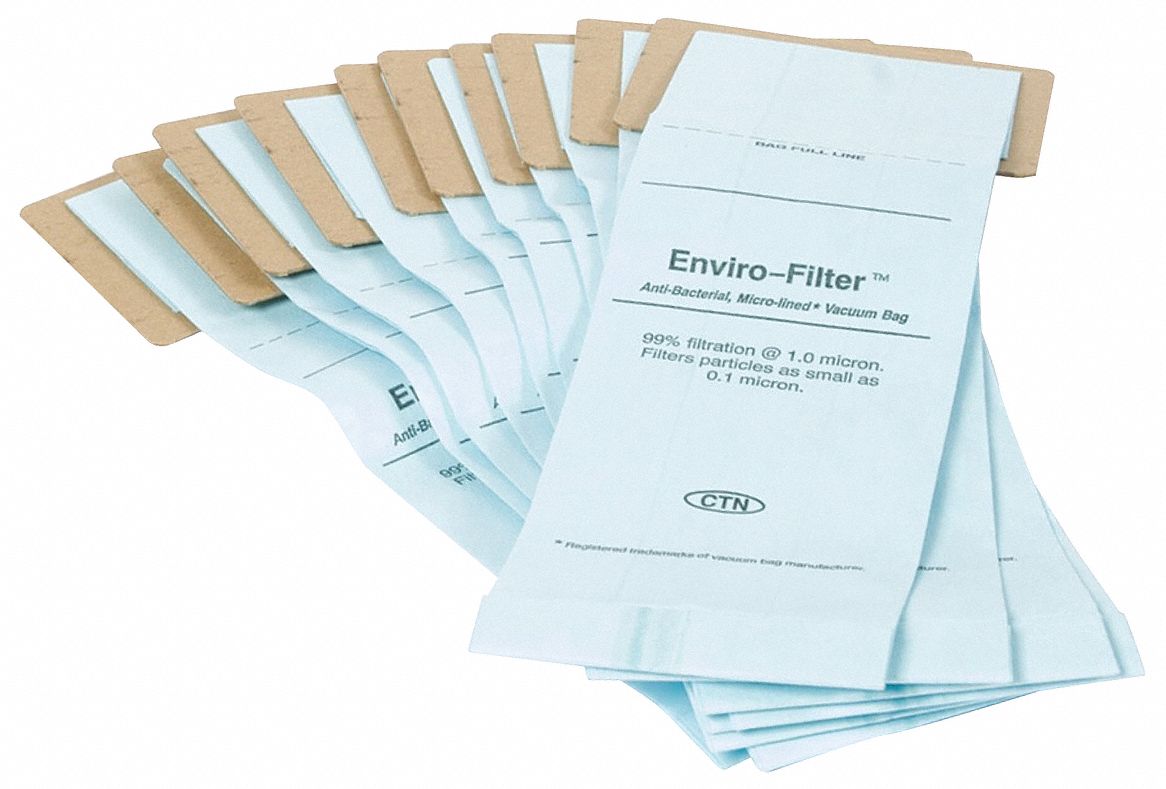 Paper Vacuum Bags, PK 10